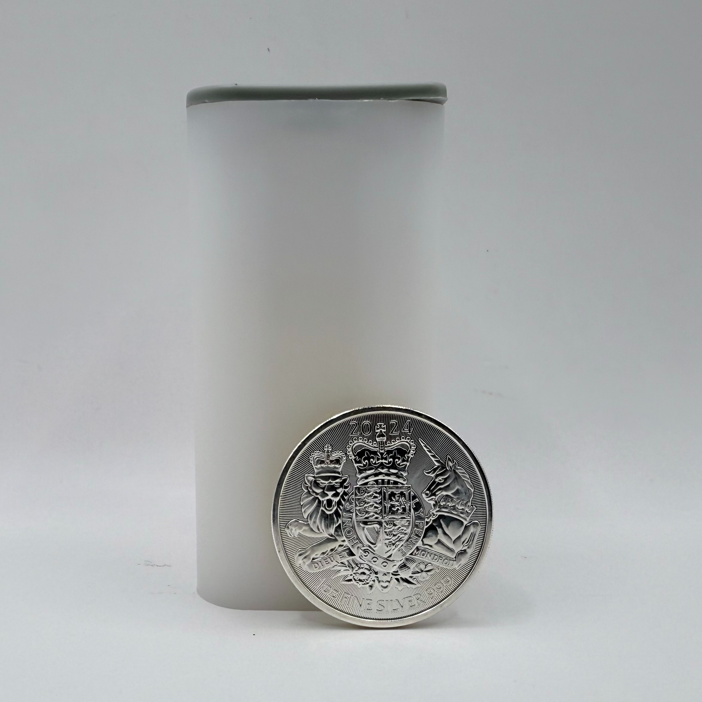 Product photo for 1OZ SILVER 2024 ROYAL ARMS COINS