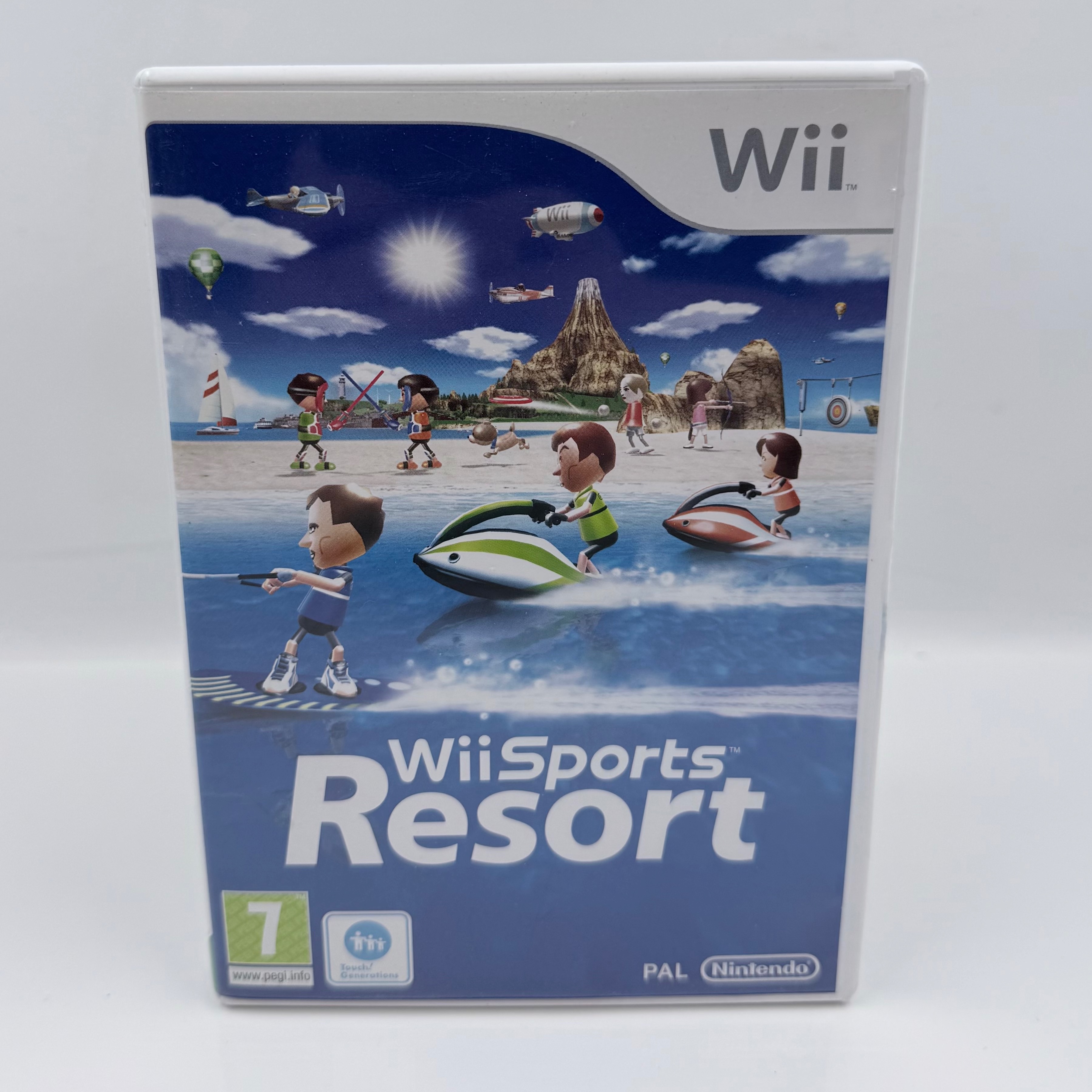 Product photo for NINTENDO WII SPORTS RESORT WITH MANUAL