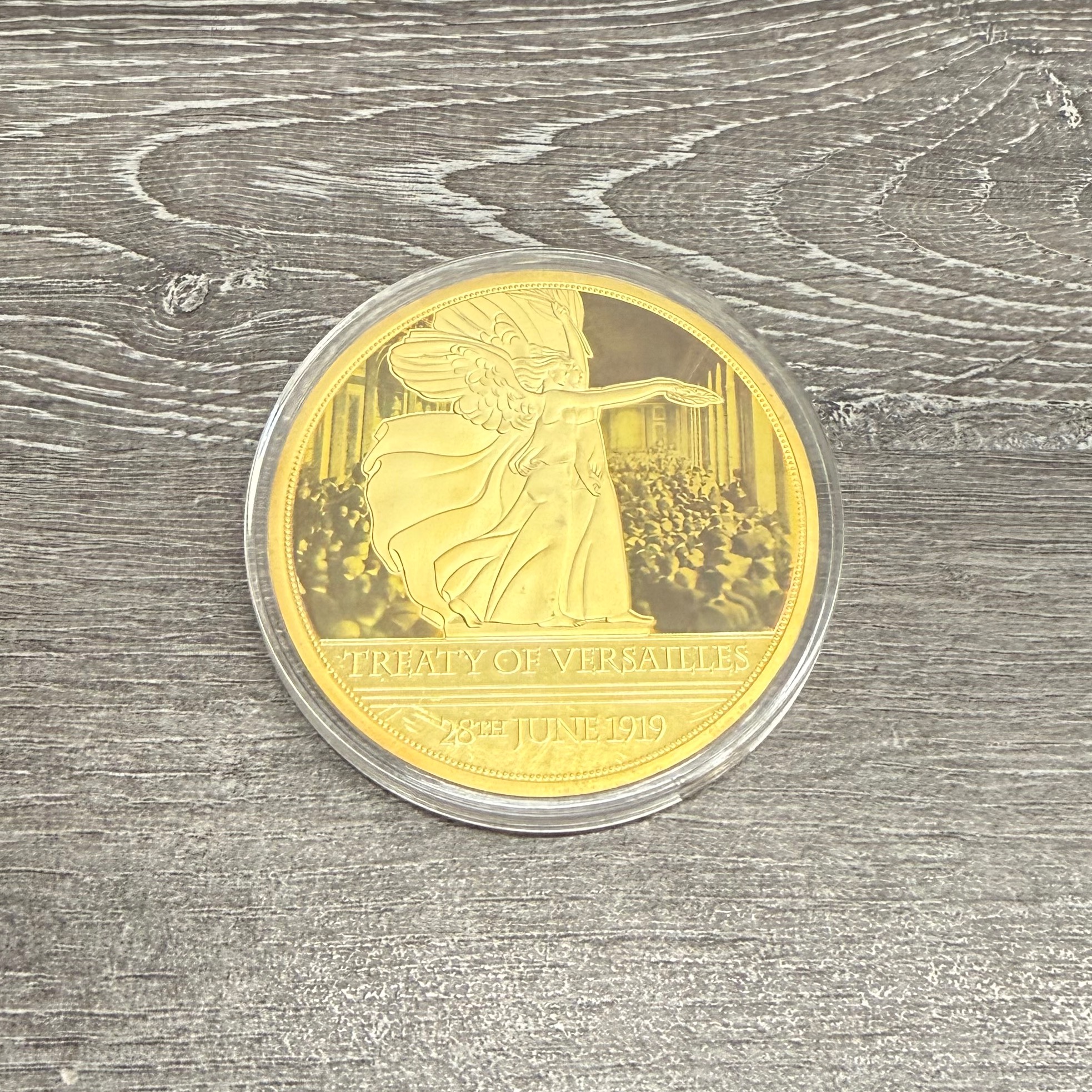 Product photo for TREATY OF VERSAILLES 28TH JUNE 1919 MEDALLION