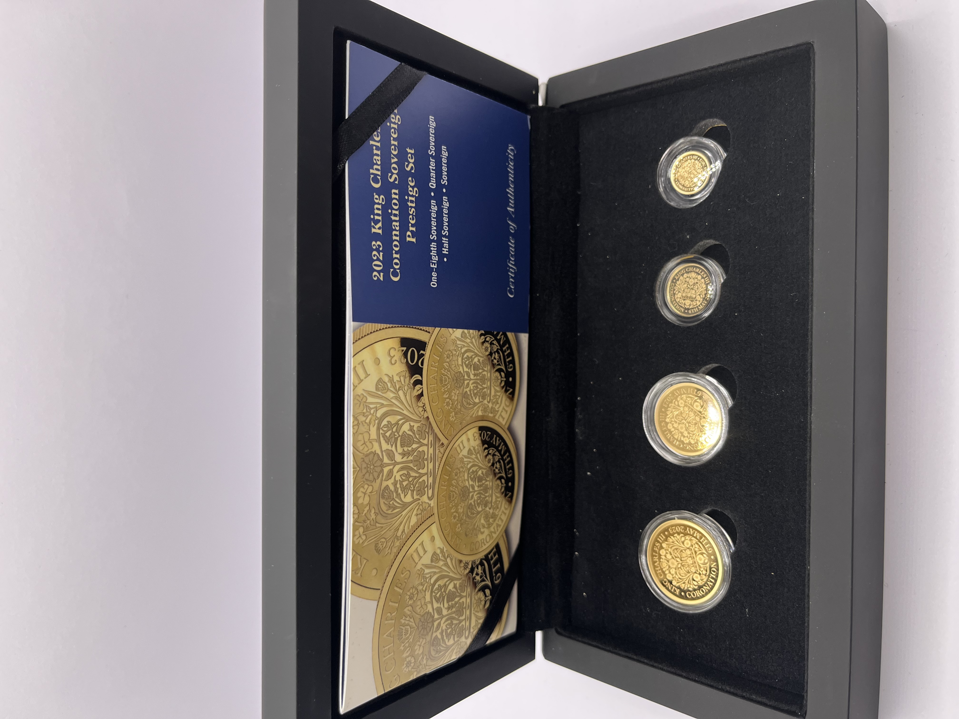 Product photo for 2023 King Charles III Gold Prestige Set