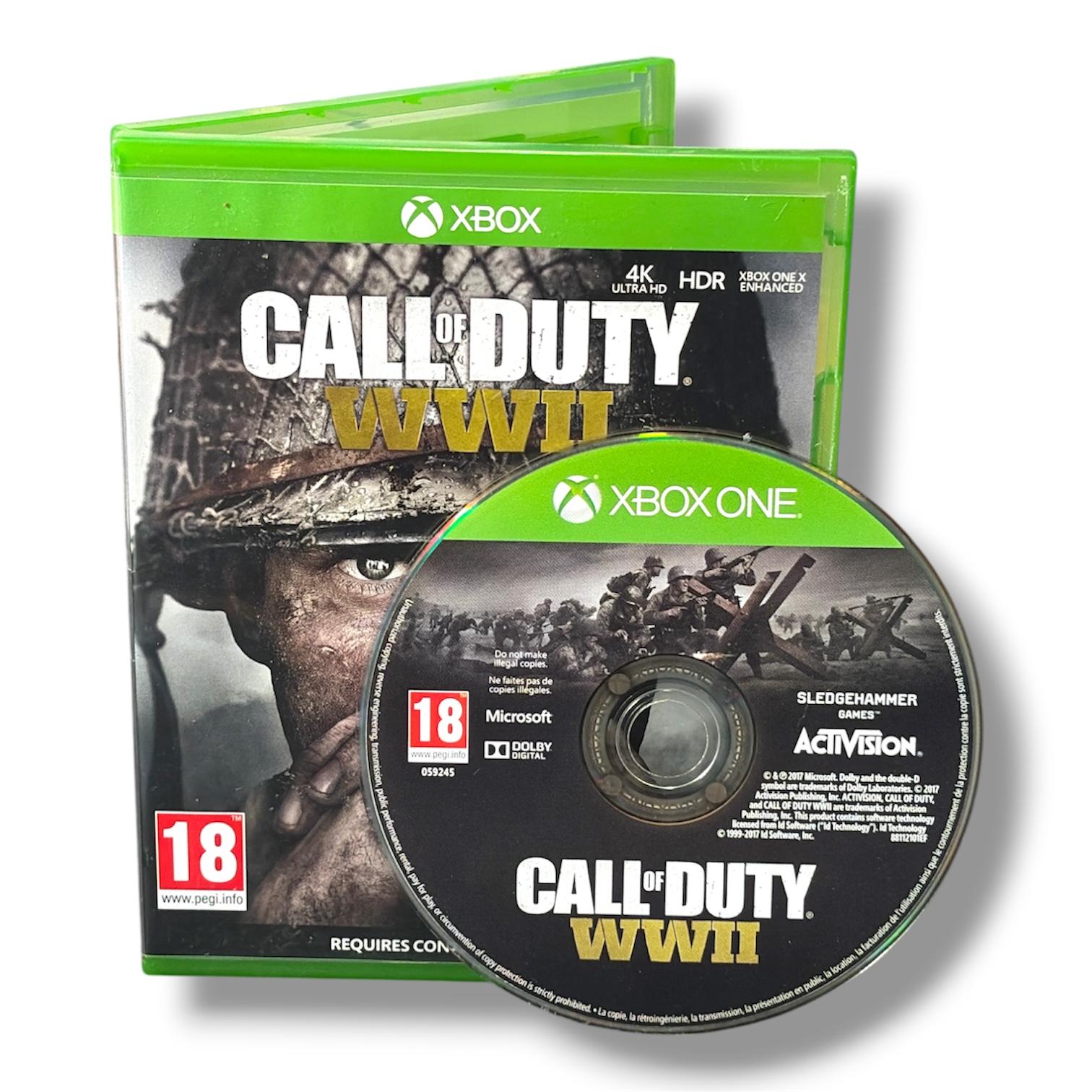 Product photo for Call of Duty: WWII (No DLC)
