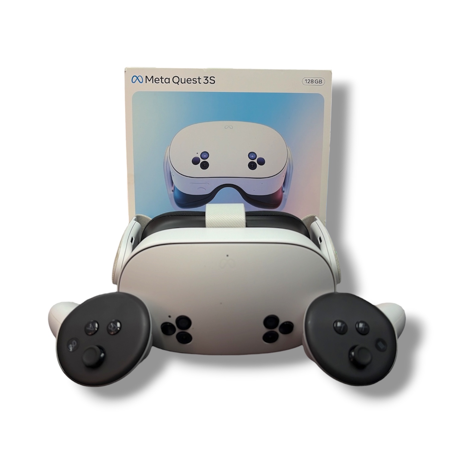 Product photo for Meta Quest 3S VR Headset (With Controllers) - 128GB, B