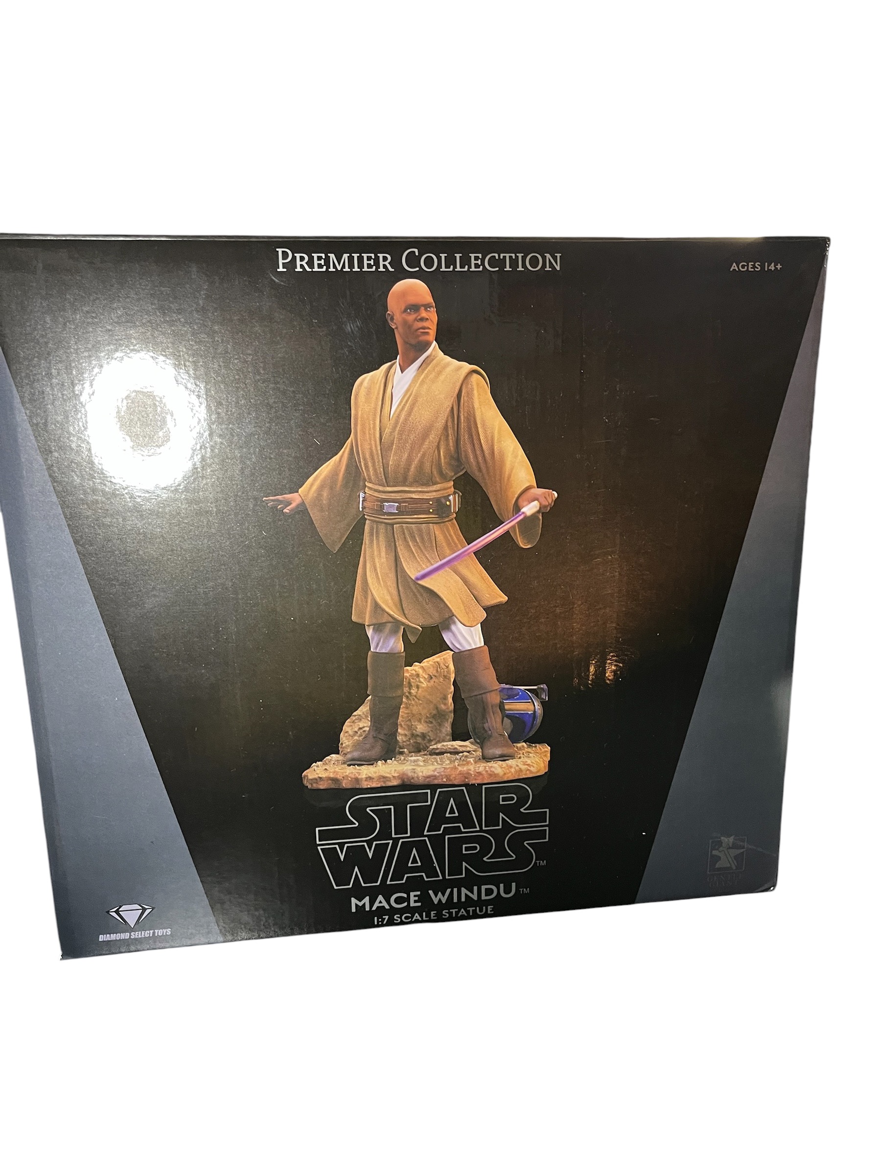 Product photo for Star Wars Mace Windu 1:7 Scale Statue Premier Collection