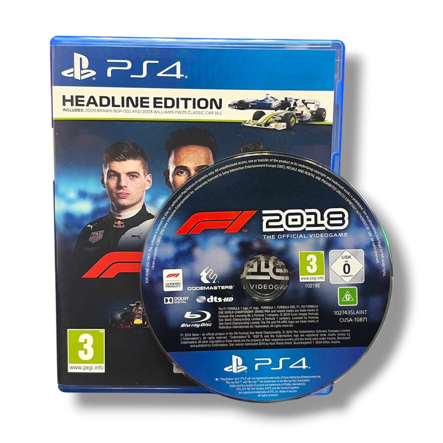 Product photo for F1 2018 (No DLC)