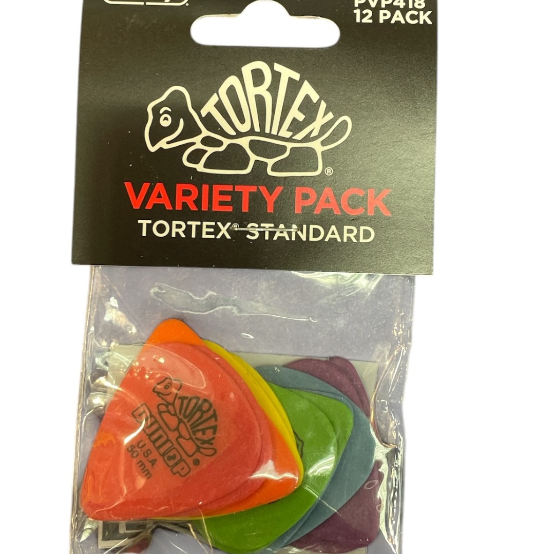 Product photo for Dunlop Picks - Variety Tortex Pack 12