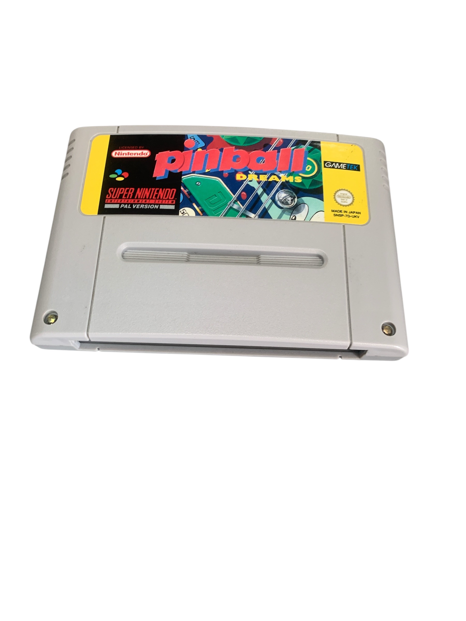 Product photo for pinball dreams snes
