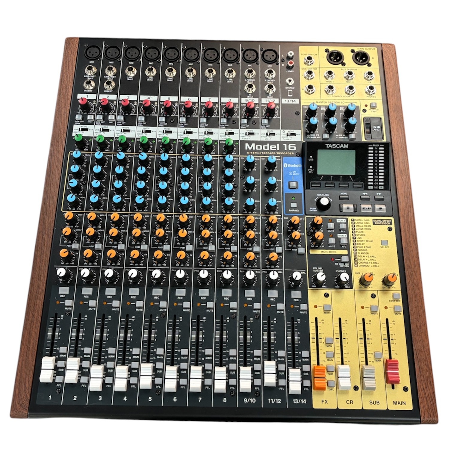 Product photo for Tascam Model 16 Mixer/Recorder (Boxed)