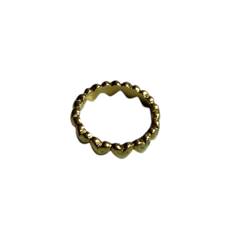 Product photo for Pandora Gold Plated Heart Ring
