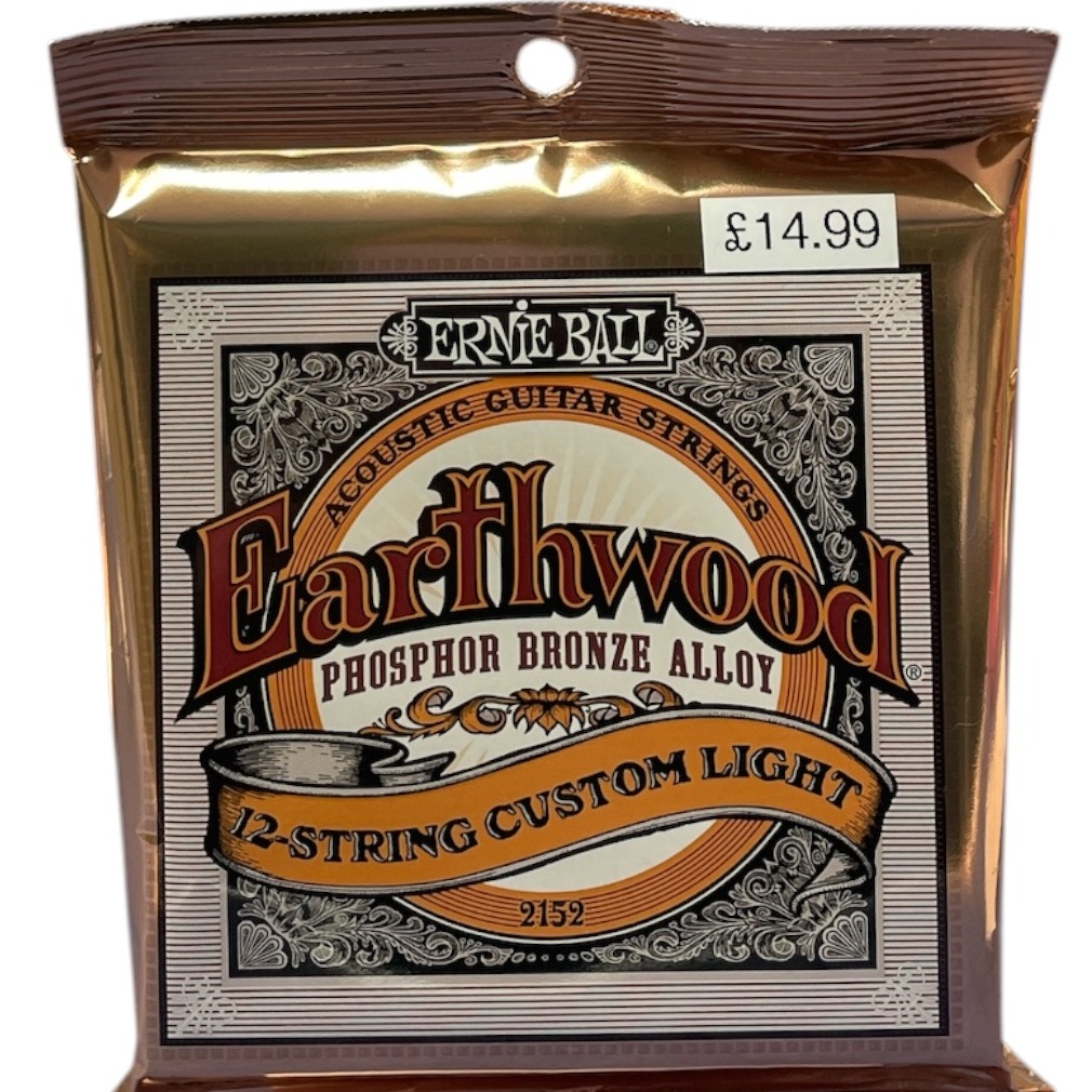 Product photo for Ernie Ball 12-String Custom Light 80/20 Bronze Acoustic Guitar Strings P02152