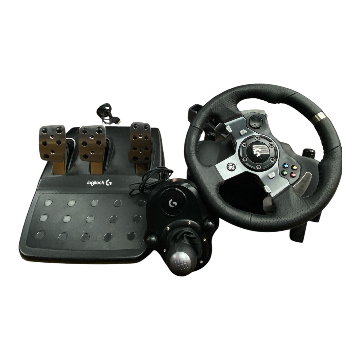 Product photo for Logitech G920 Driving Force Racing Wheel+Pedals (Xbox One+PC) w/PSU , B