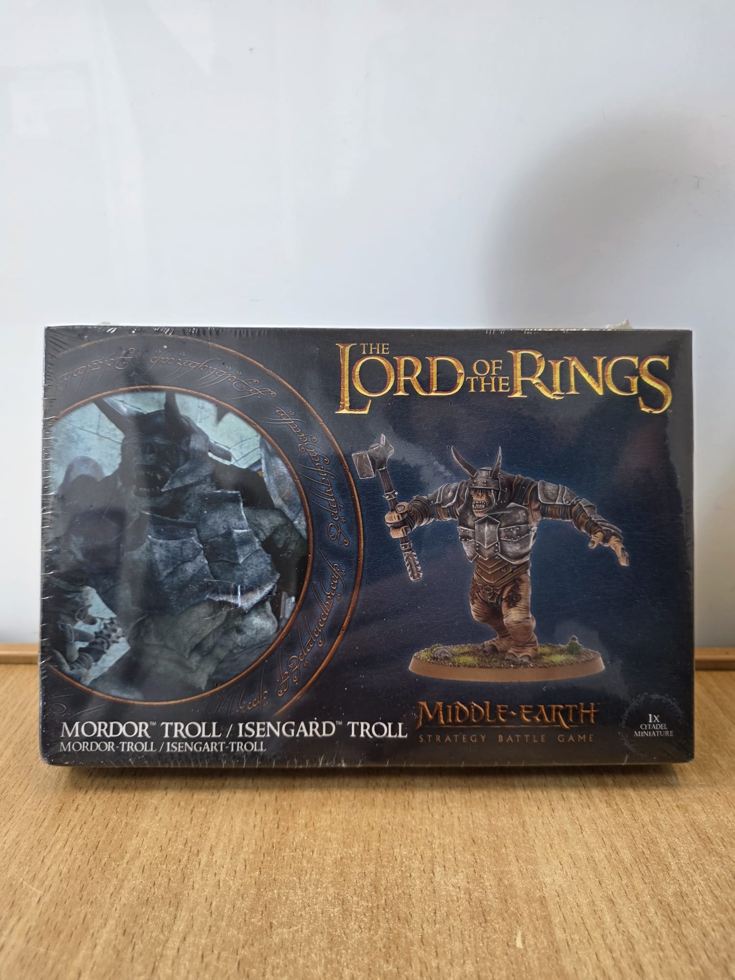 Product photo for Middle Earth Strategy Battle Game Mordor Isengard Troll New Sealed
