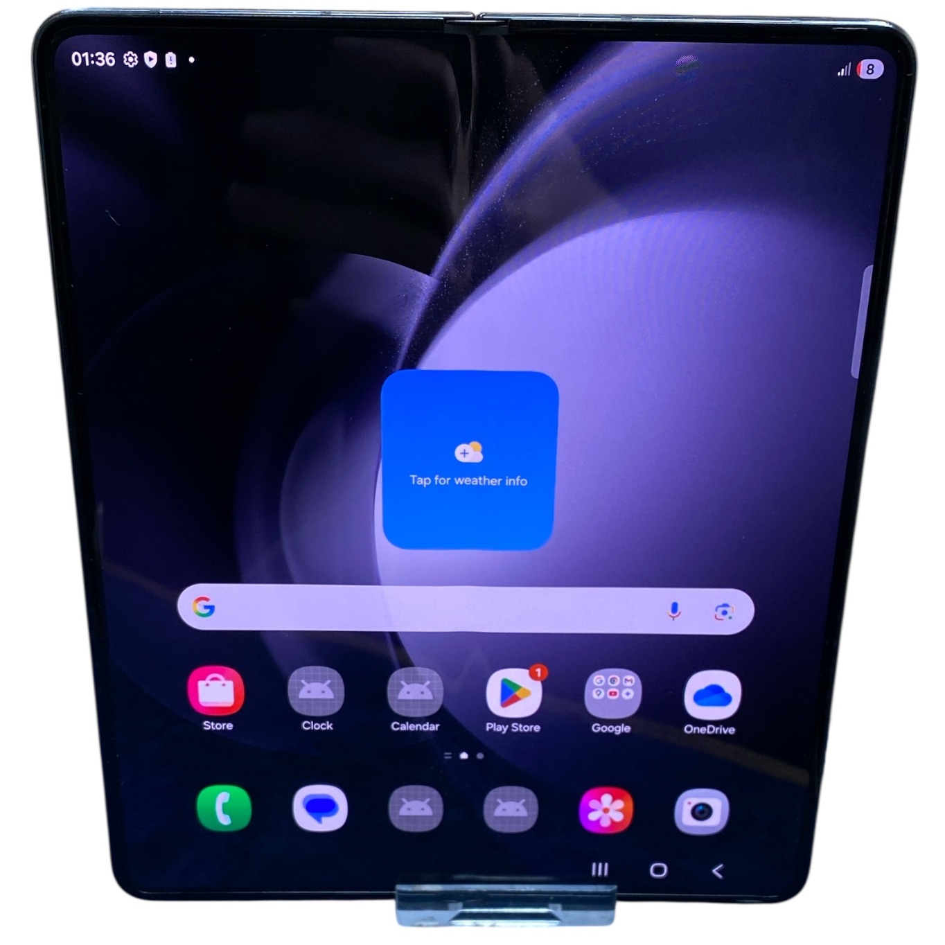Product photo for Samsung Galaxy Z Fold5 512GB Phantom Black, Unlocked B