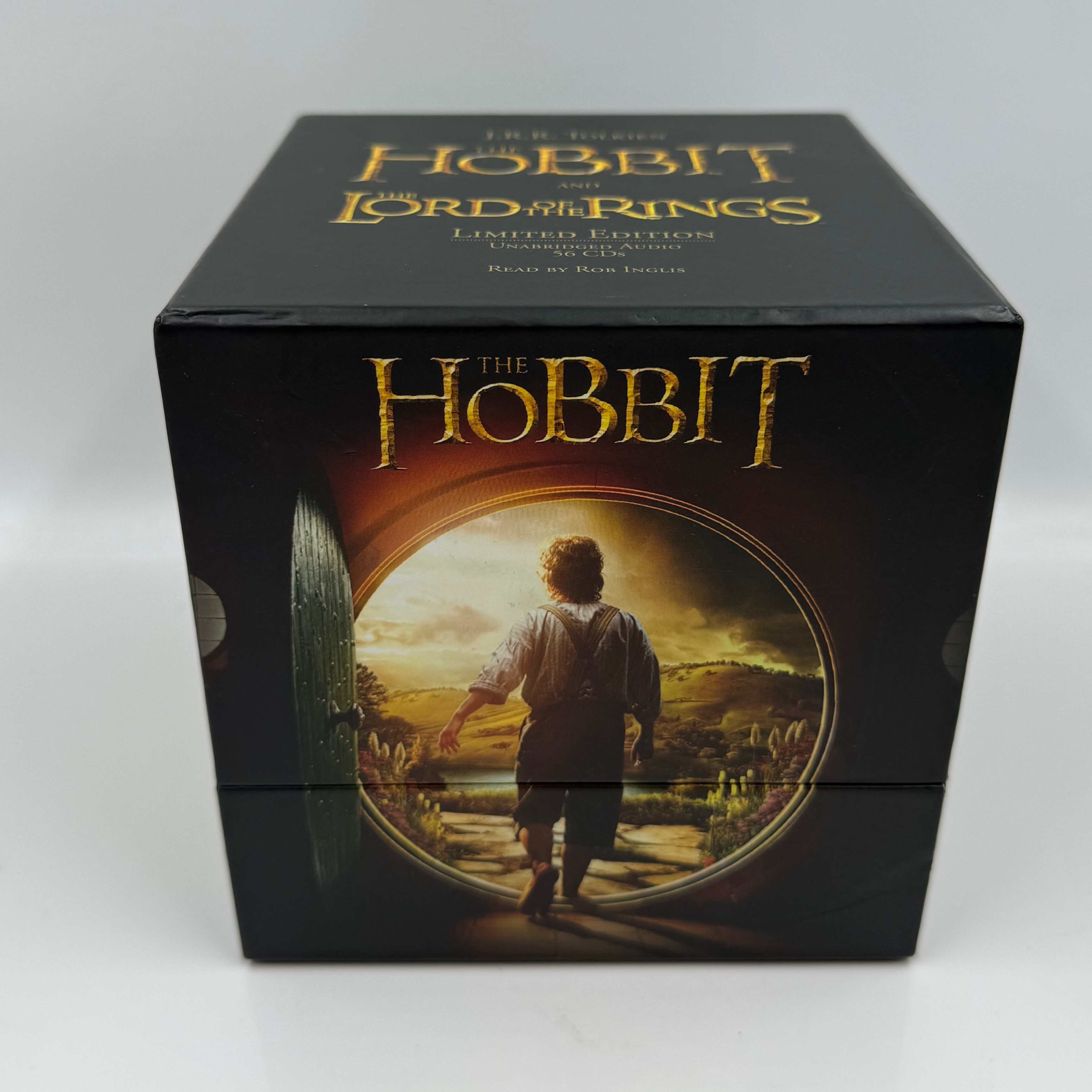 Product photo for THE HOBBIT & LORD OF RINGS LIMITED EDITION UNABRIDGED AUDIO - 56 CDS