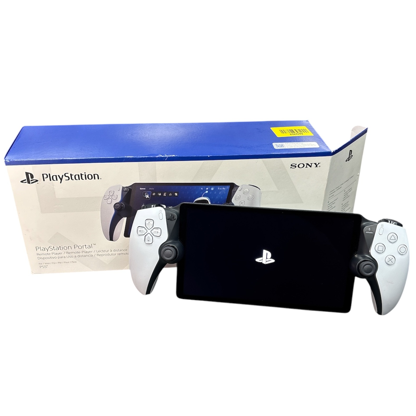 Product photo for Sony Playstation Portal Remote Player, White, Boxed