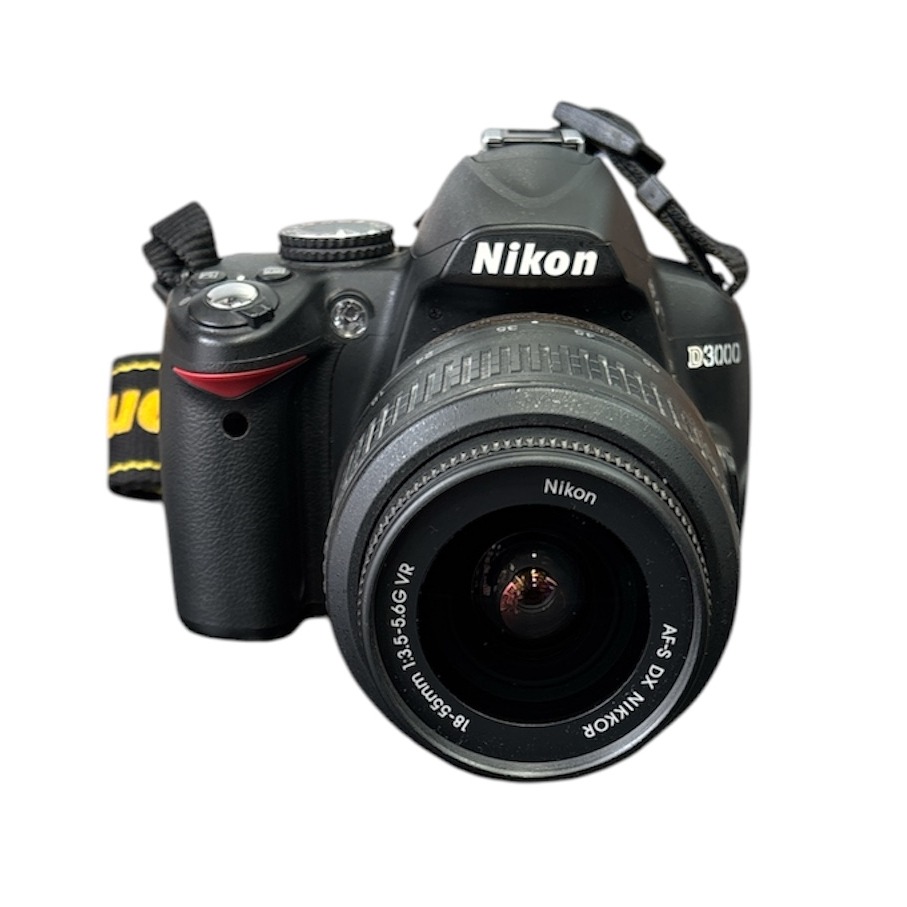 Product photo for Nikon D3000 12.3M + 18-55mm, B