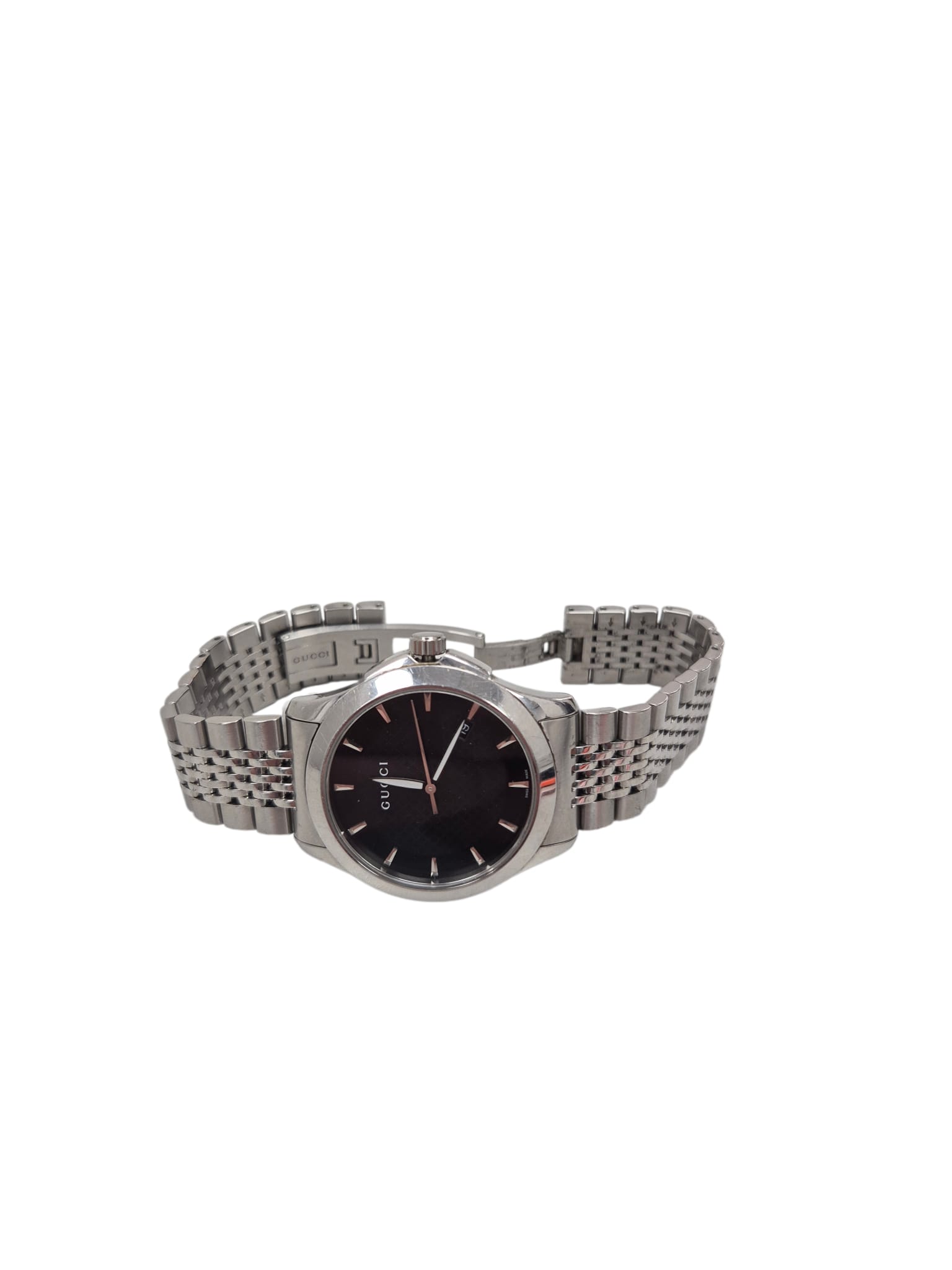 Product photo for GUCCI G-TIMELESS 126.4 QUARTZ MEN'S WATCH WITH NEW BATTERY
