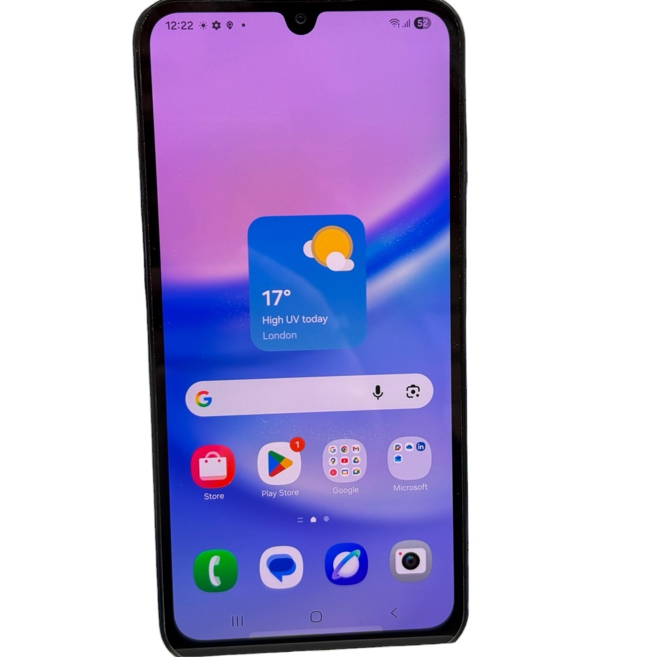Product photo for Samsung Galaxy A15 (4GB+128GB) Blue Black, Unlocked B