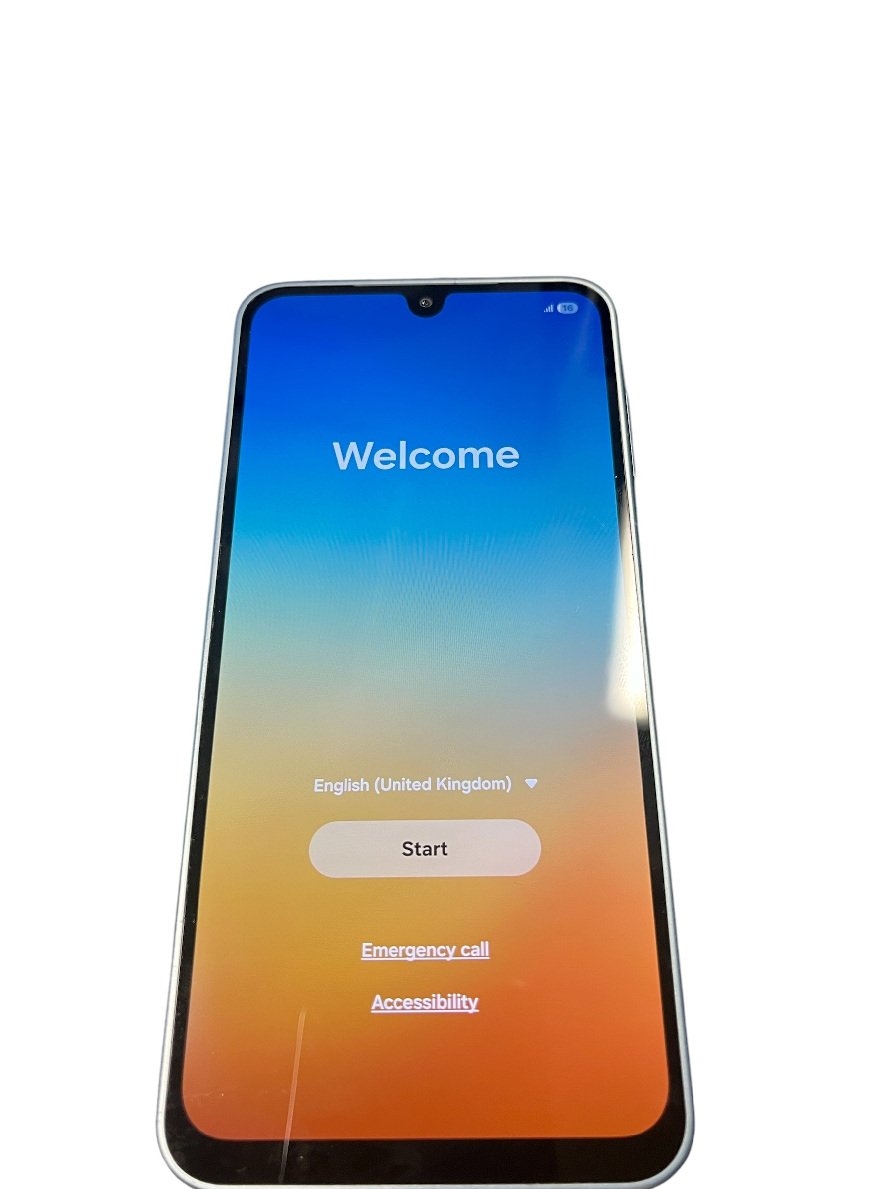 Product photo for Samsung Galaxy A17 4G Dual SIM 128GB Light Blue Factory Unlocked Smartphone
