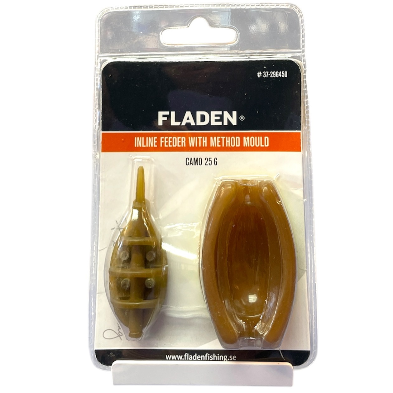 Product photo for FLADEN Camo Inline Feeder with Method Mould 25g