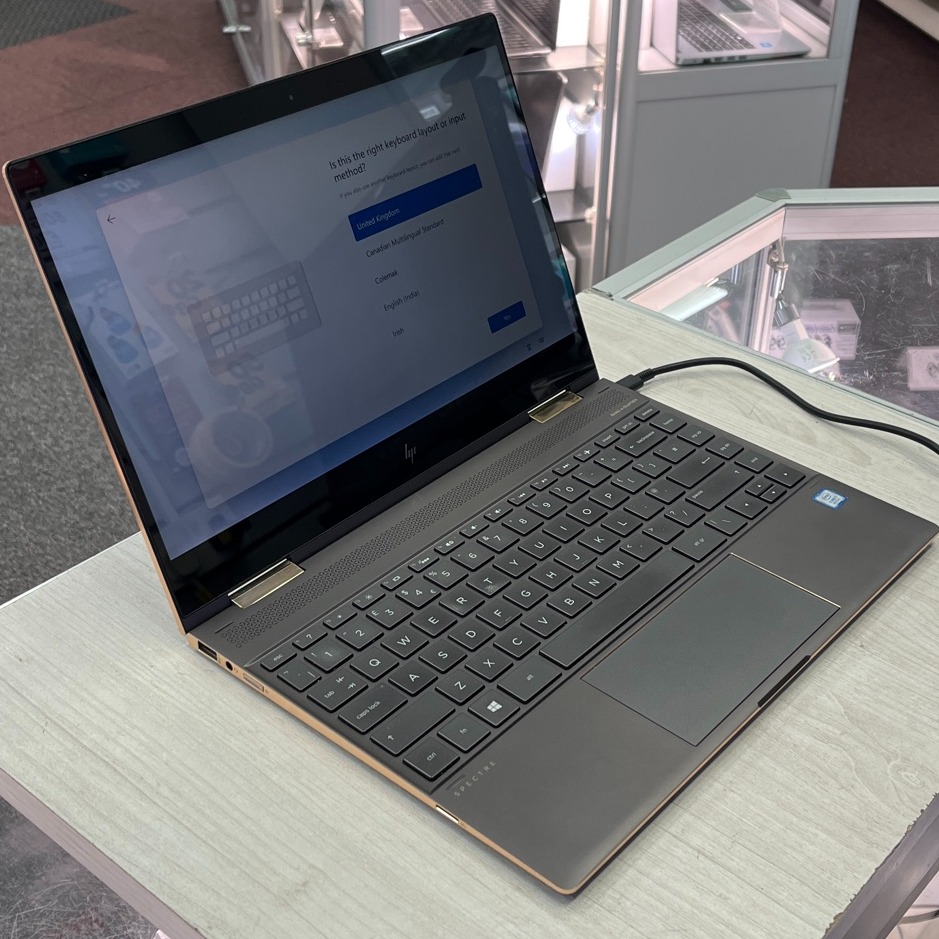 Product photo for HP Spectre X360 Convertible Touchscreen Laptop