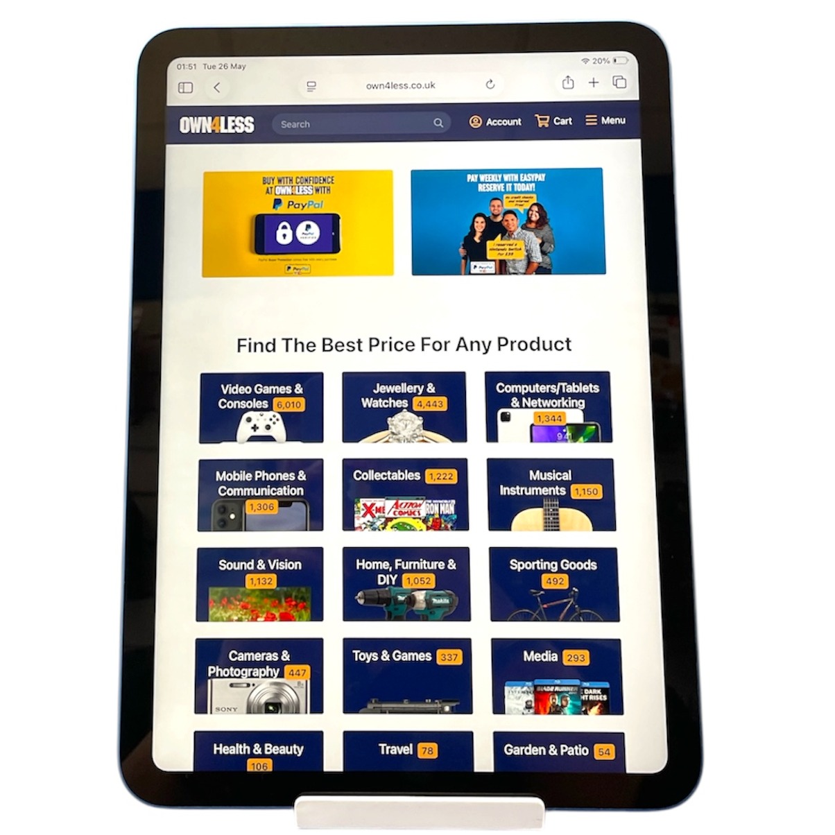 Product photo for Apple iPad 10th Gen 10.9