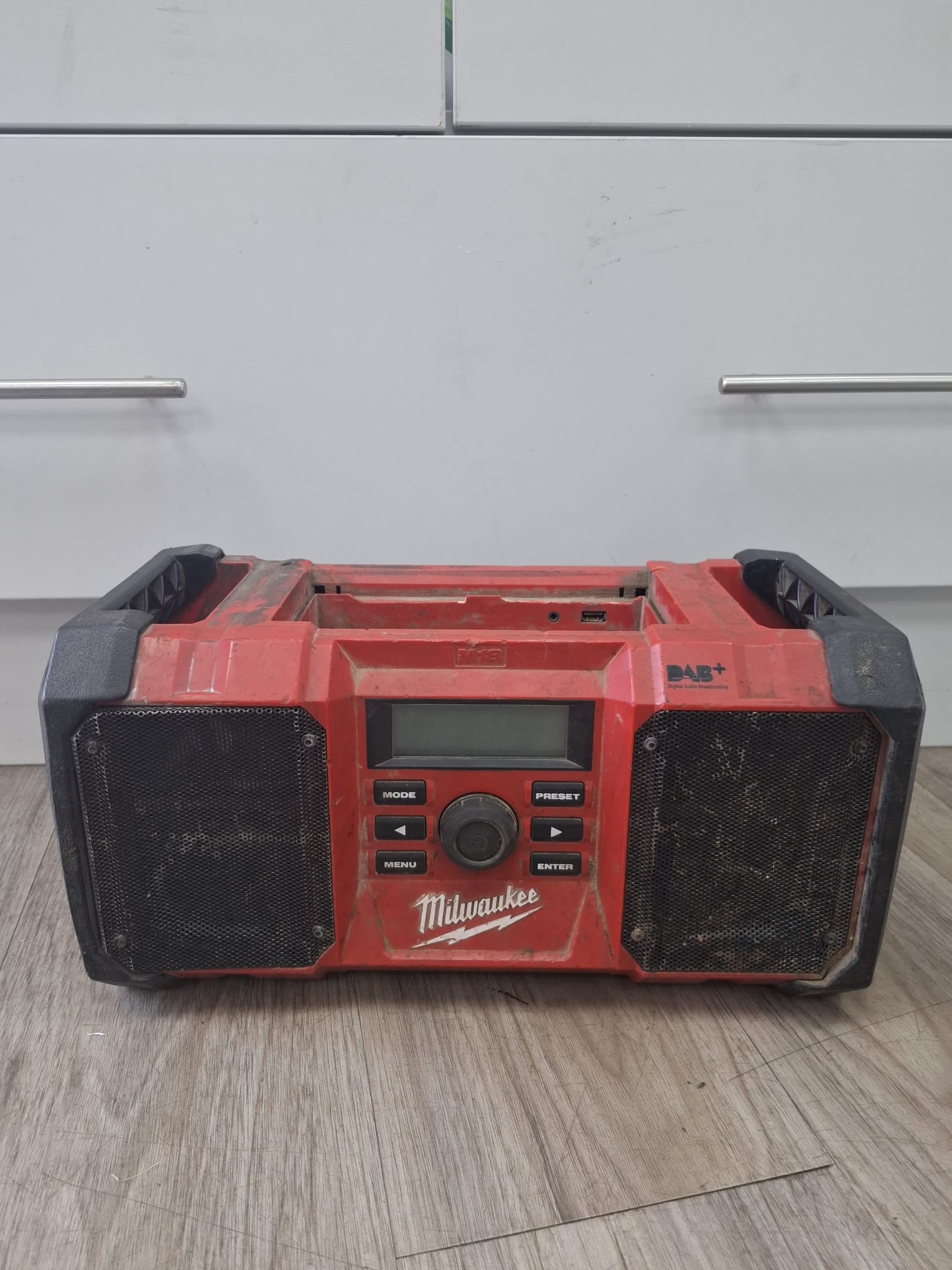 Product photo for Milwaukee M18 RADDAB+G2 Job Site Dab Radio Body Only