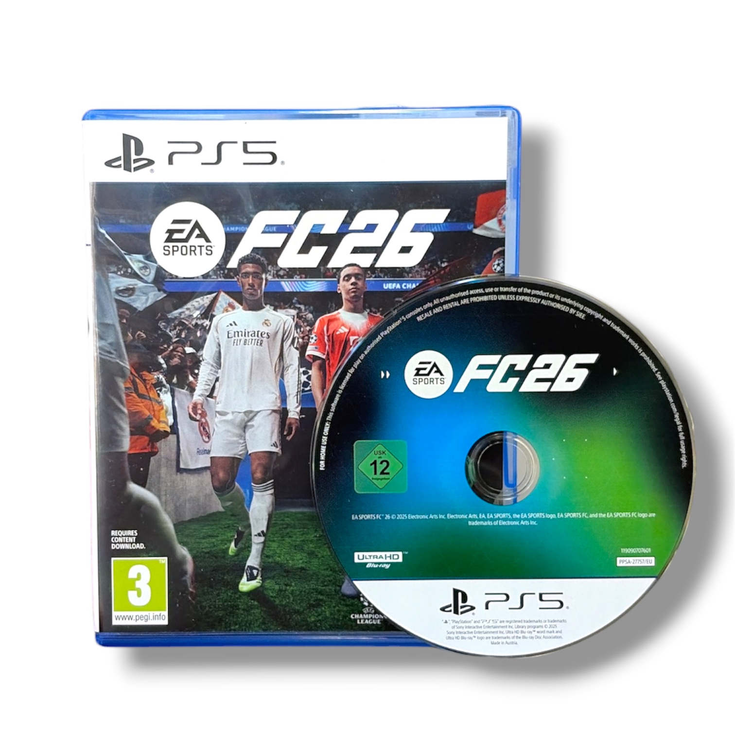 Product photo for EA Sports FC 26