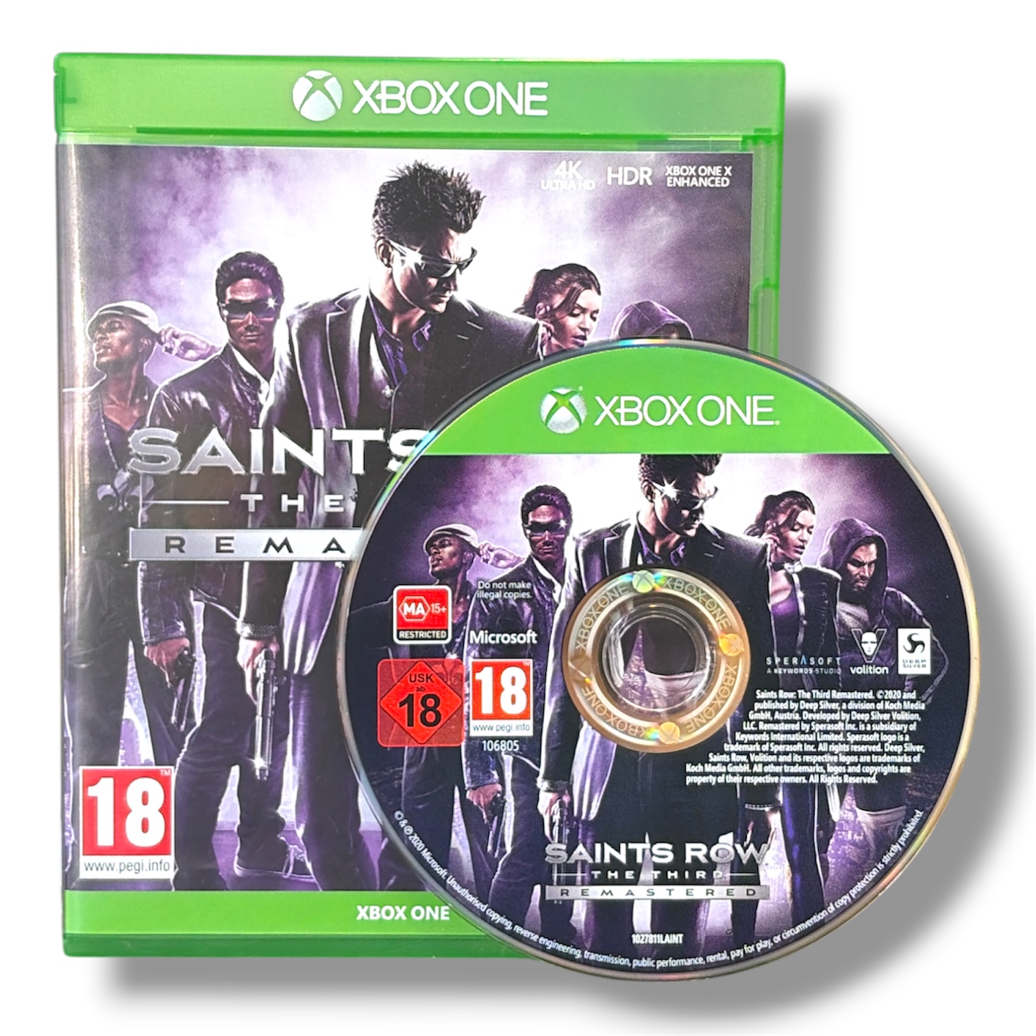 Product photo for Saints Row The Third: Remastered