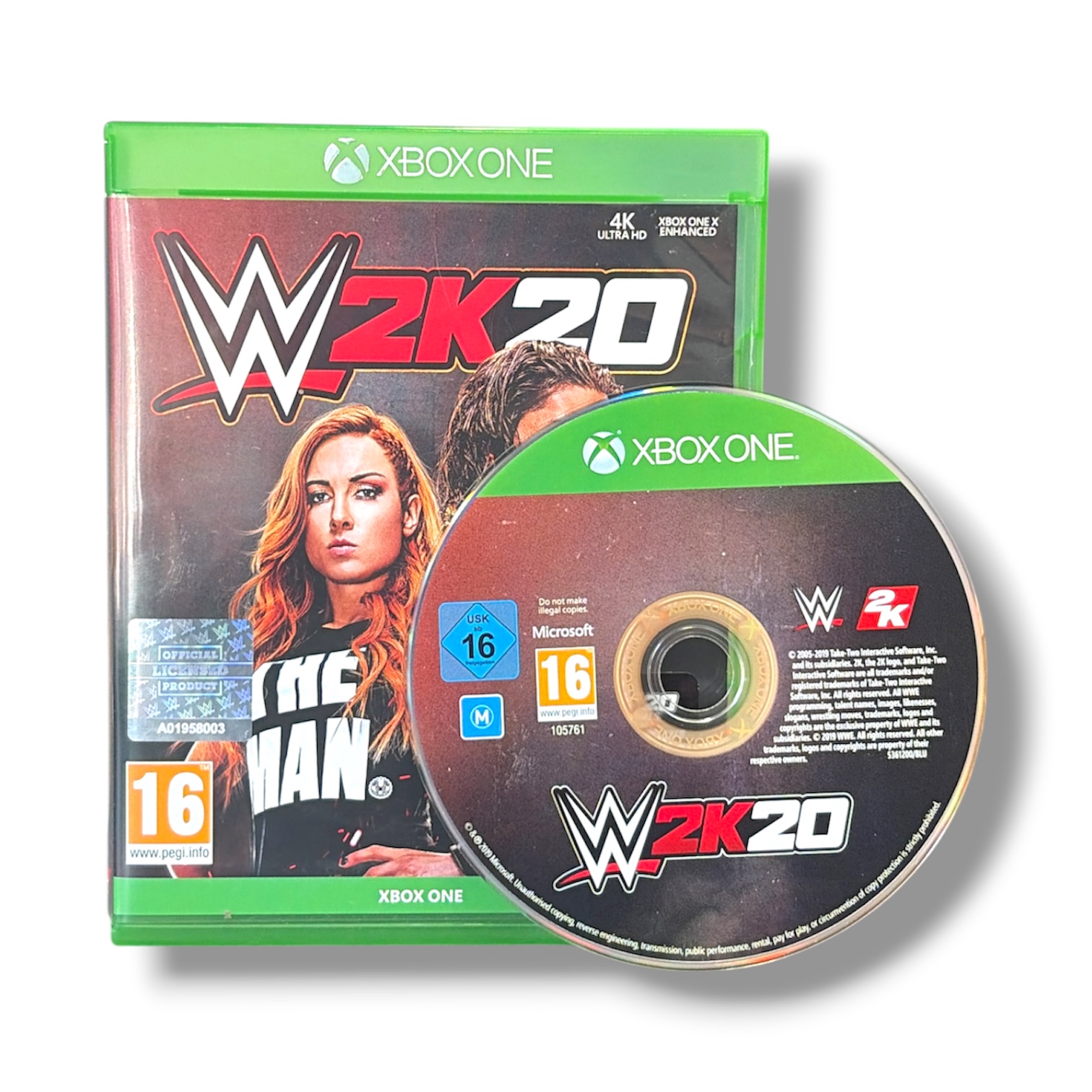 Product photo for WWE 2K20 (No DLC)