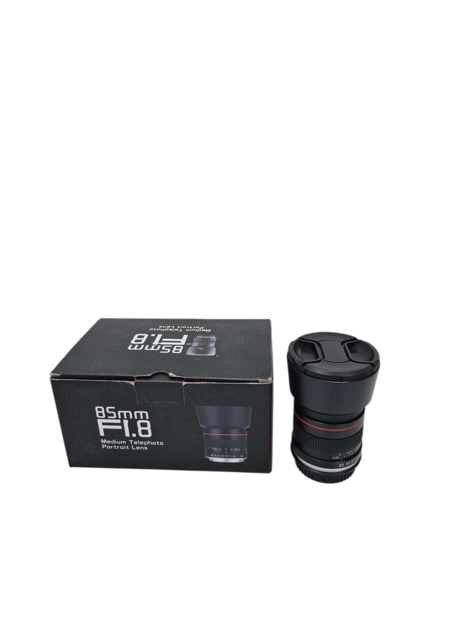 Product photo for Lightdow 85mm F1.8 Manual Focus Prime Lens CANON FIT