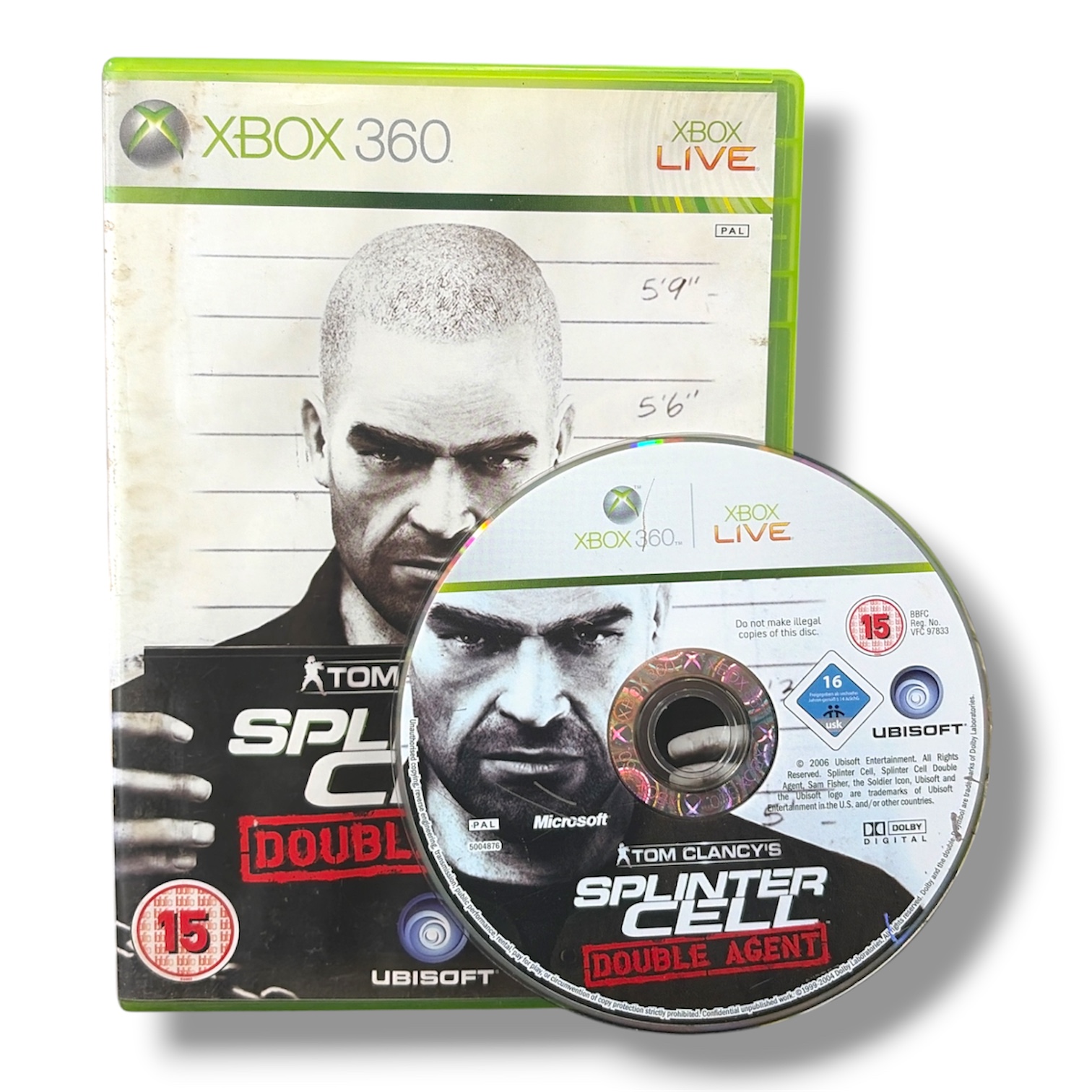 Product photo for Splinter Cell: Double Agent