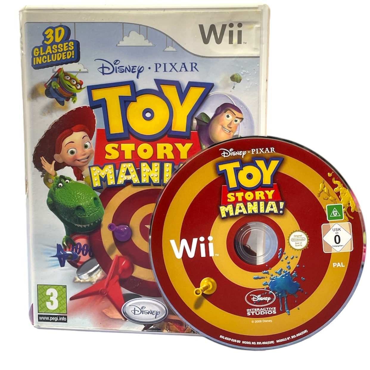 Product photo for Toy Story Mania Wii Game