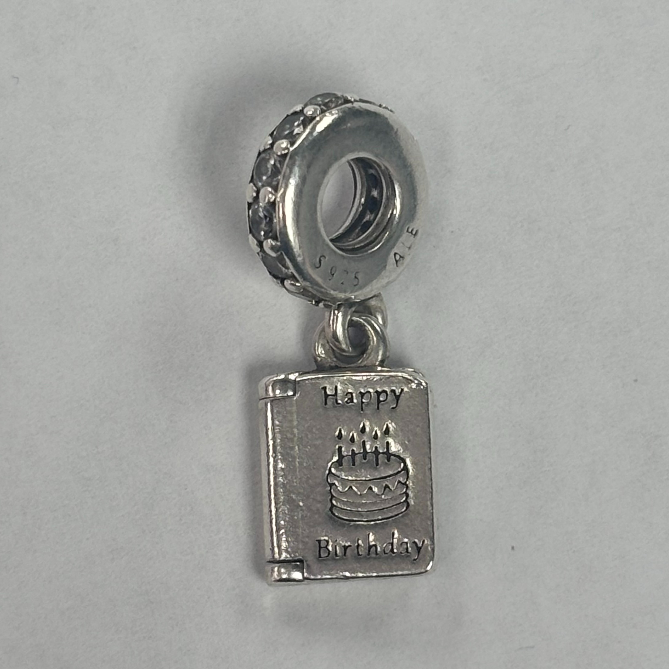 Product photo for Pandora Happy Birthday Book Charm