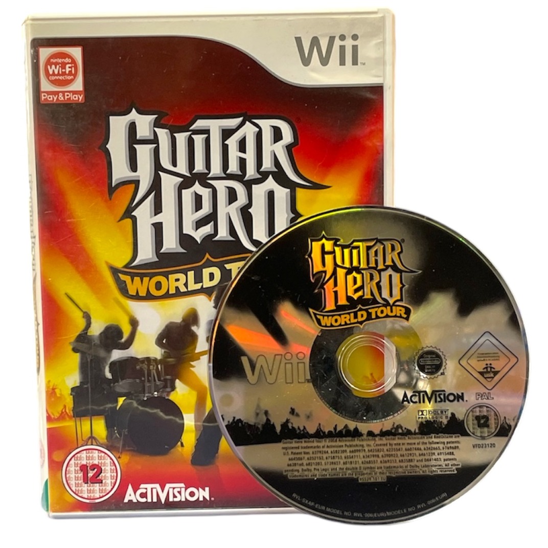 Product photo for Guitar Hero World Tour Wii Game