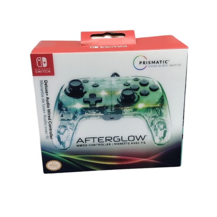 Product photo for Afterglow Deluxe+ Wired Nintendo Switch Controller