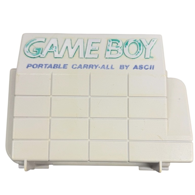 Product photo for Ascii ware Portable Carry-All DLX Official Nintendo Gameboy DMG Hard Travel Case
