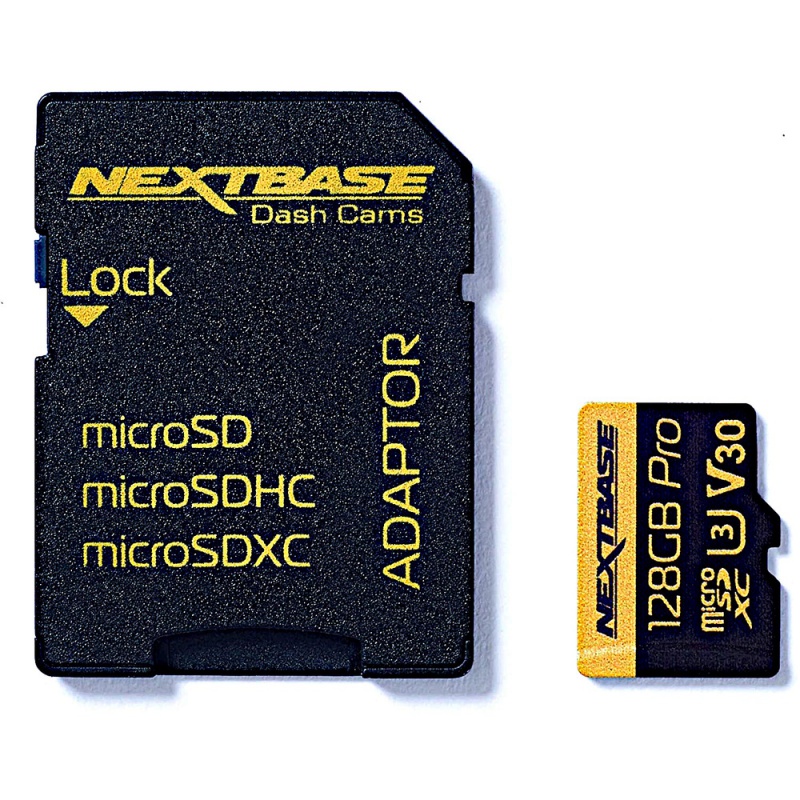 Product photo for Nextbase 128GB U3 Micro SD Card - Brand New & Sealed
