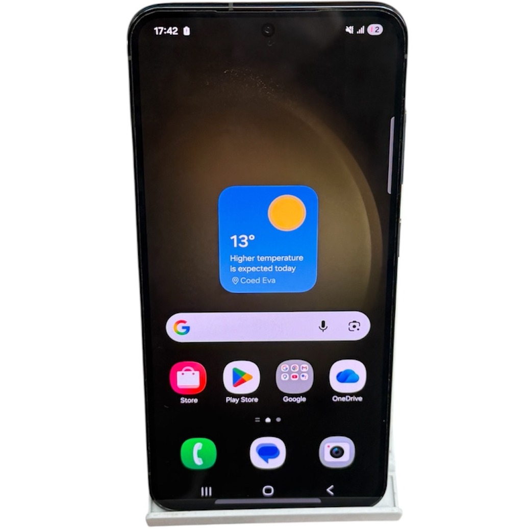Product photo for Samsung Galaxy S23 Dual Sim 128GB Phantom Black, Unlocked B