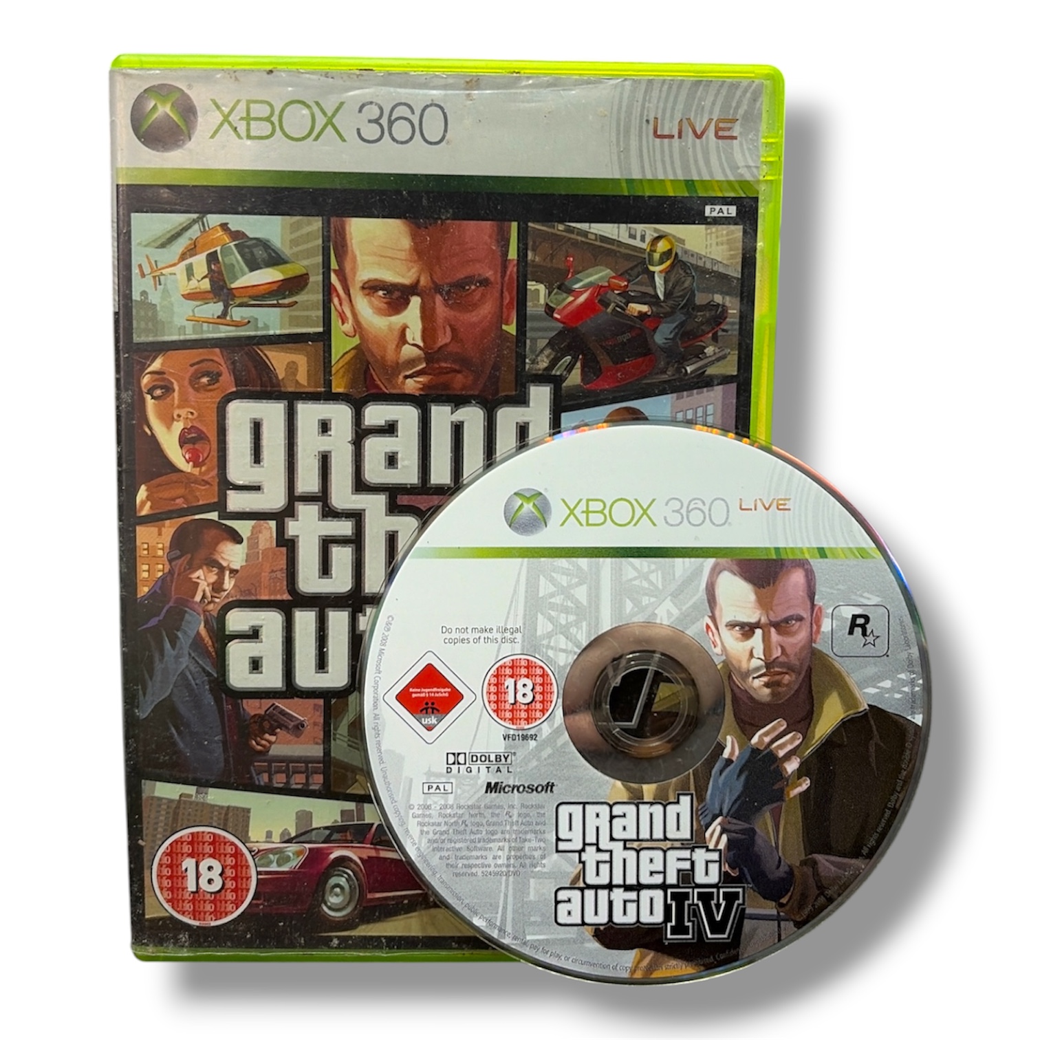 Product photo for Grand Theft Auto 4