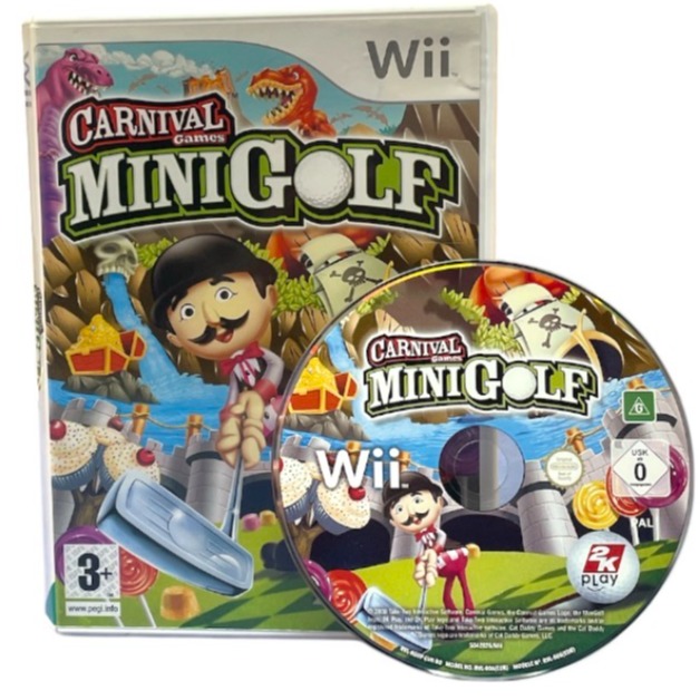 Product photo for Carnival Games: Mini Golf Wii Game