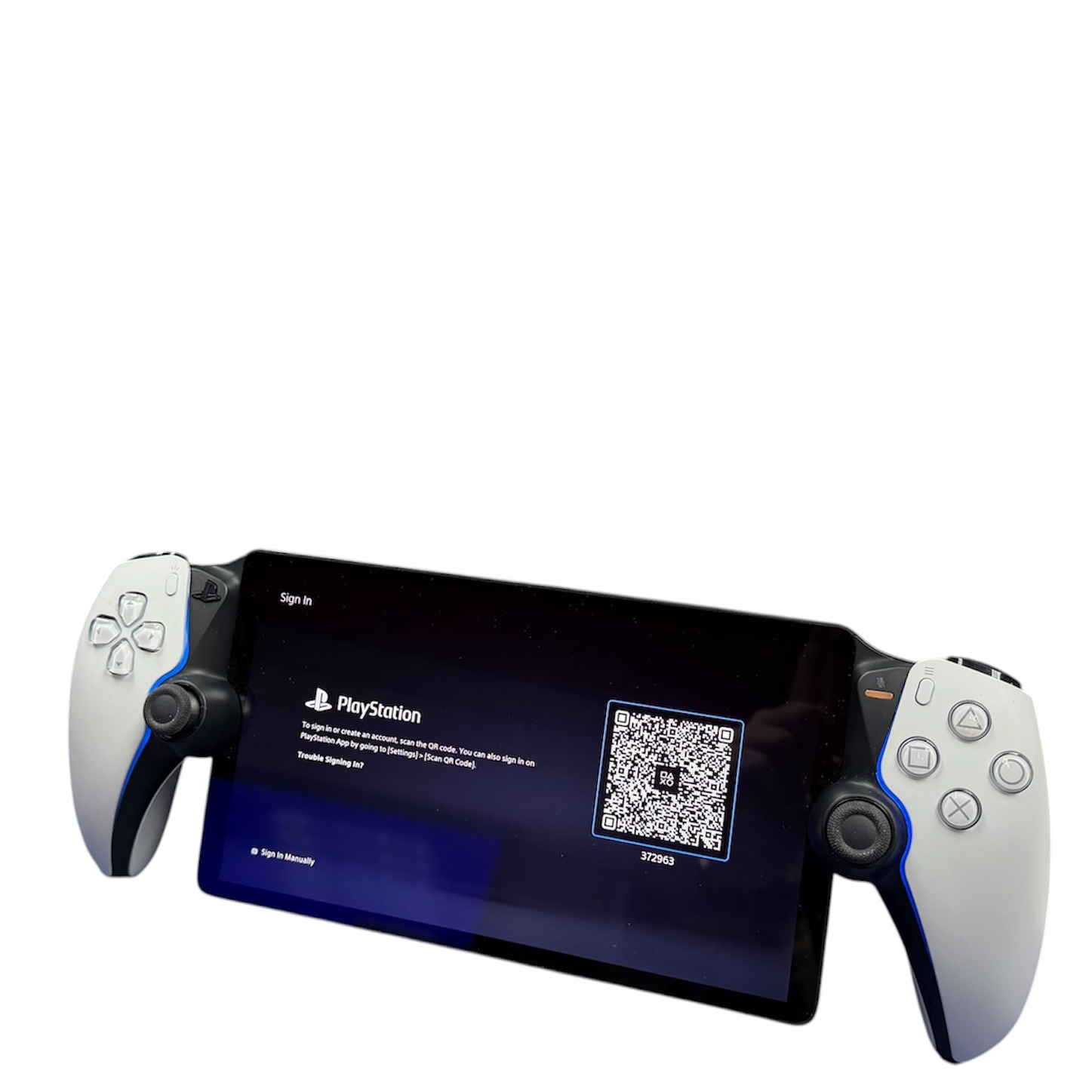 Product photo for Playstation Portal Remote Player, White, Boxed