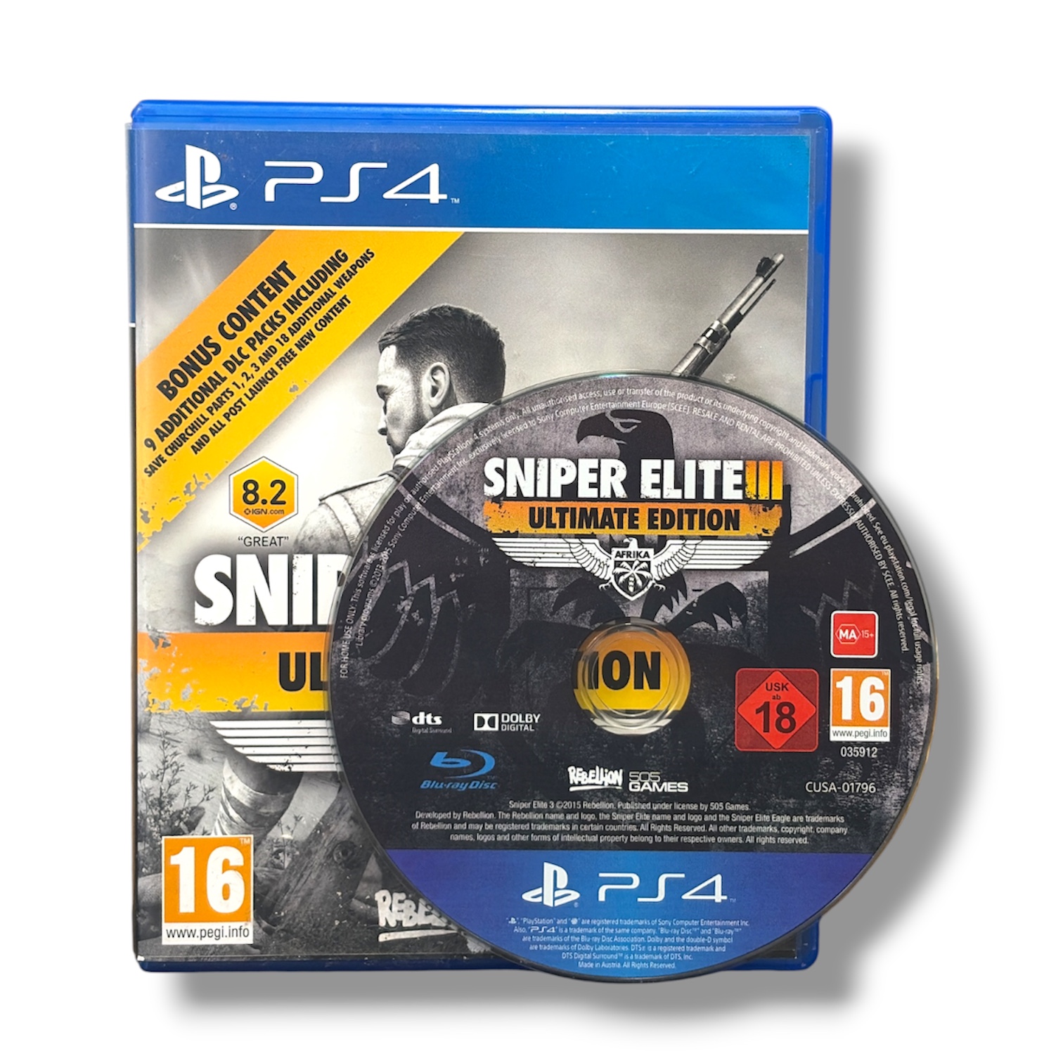 Product photo for Sniper Elite 3: Ultimate Edition