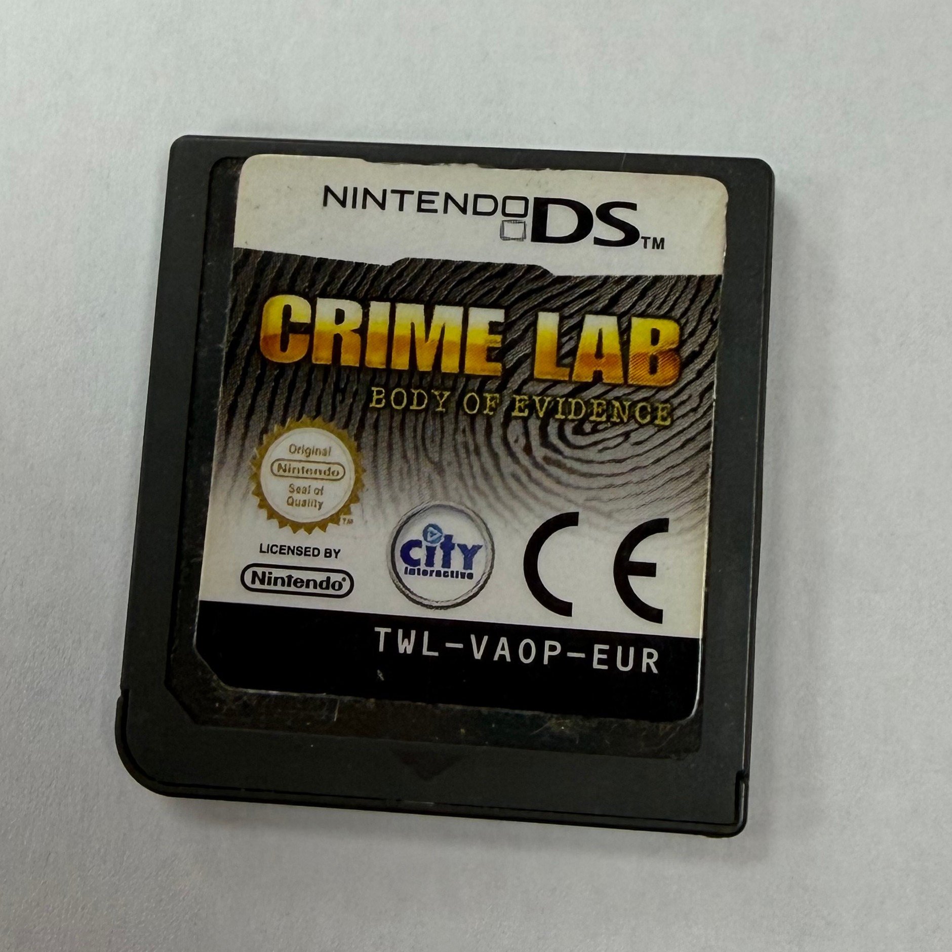 Product photo for crime lab body of evidence ds (cart only)