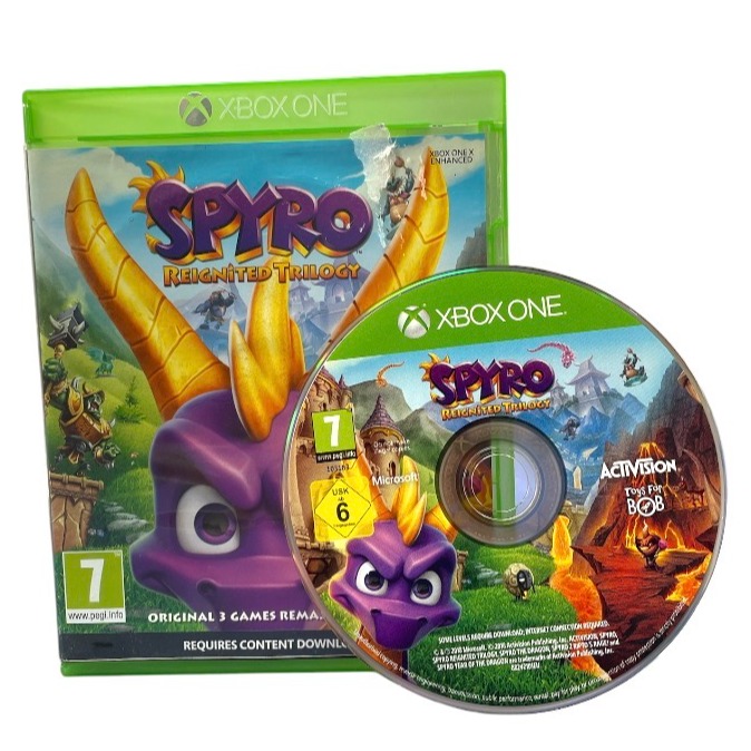 Product photo for Spyro Reignited Trilogy Xbox One Game