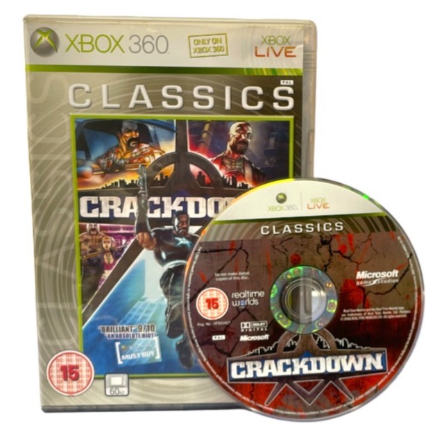 Product photo for Crackdown Xbox 360 Classics Game