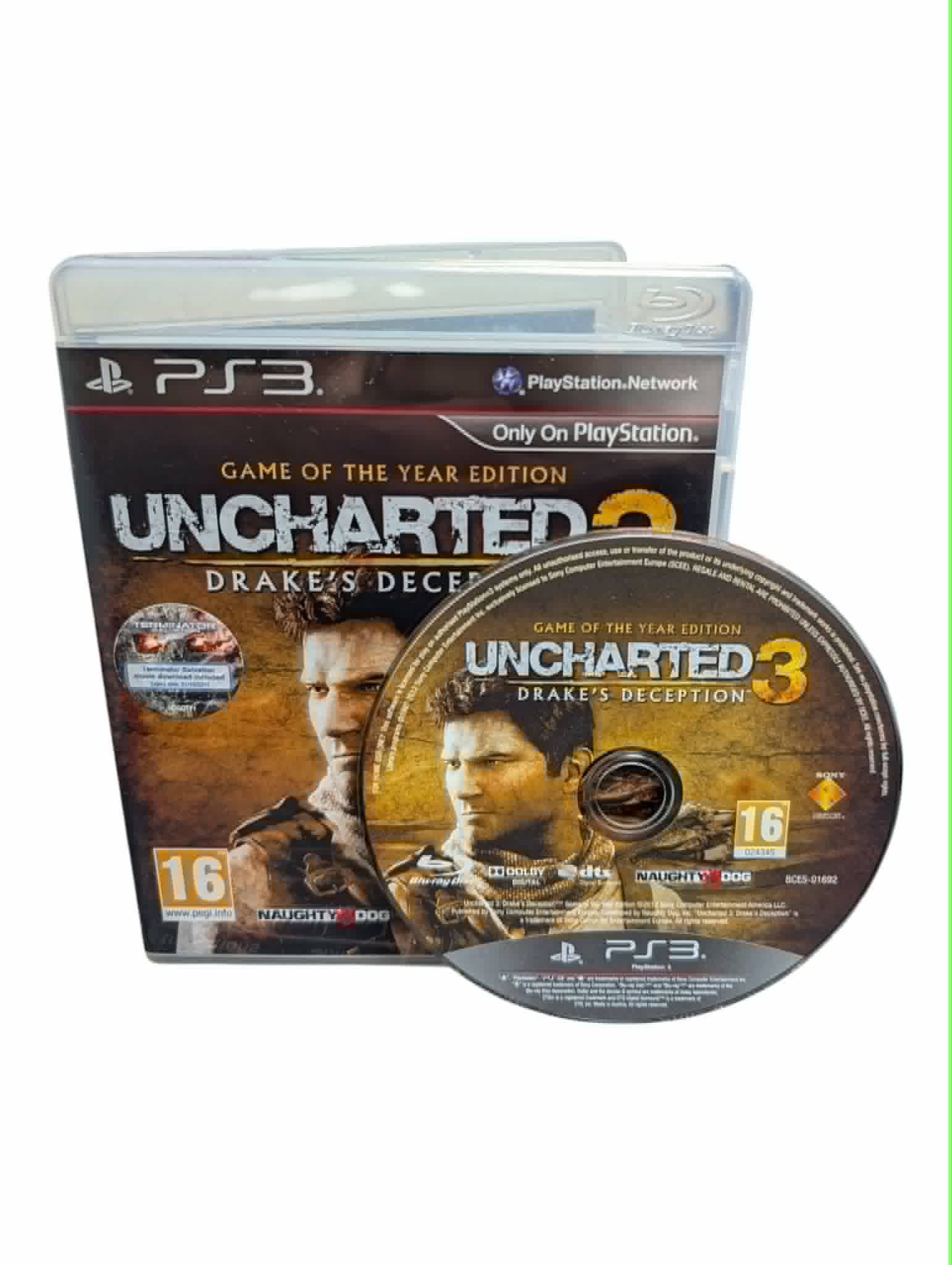 Product photo for Uncharted 3: Drakes Deception GOTY (16) - PlayStation 3 Games