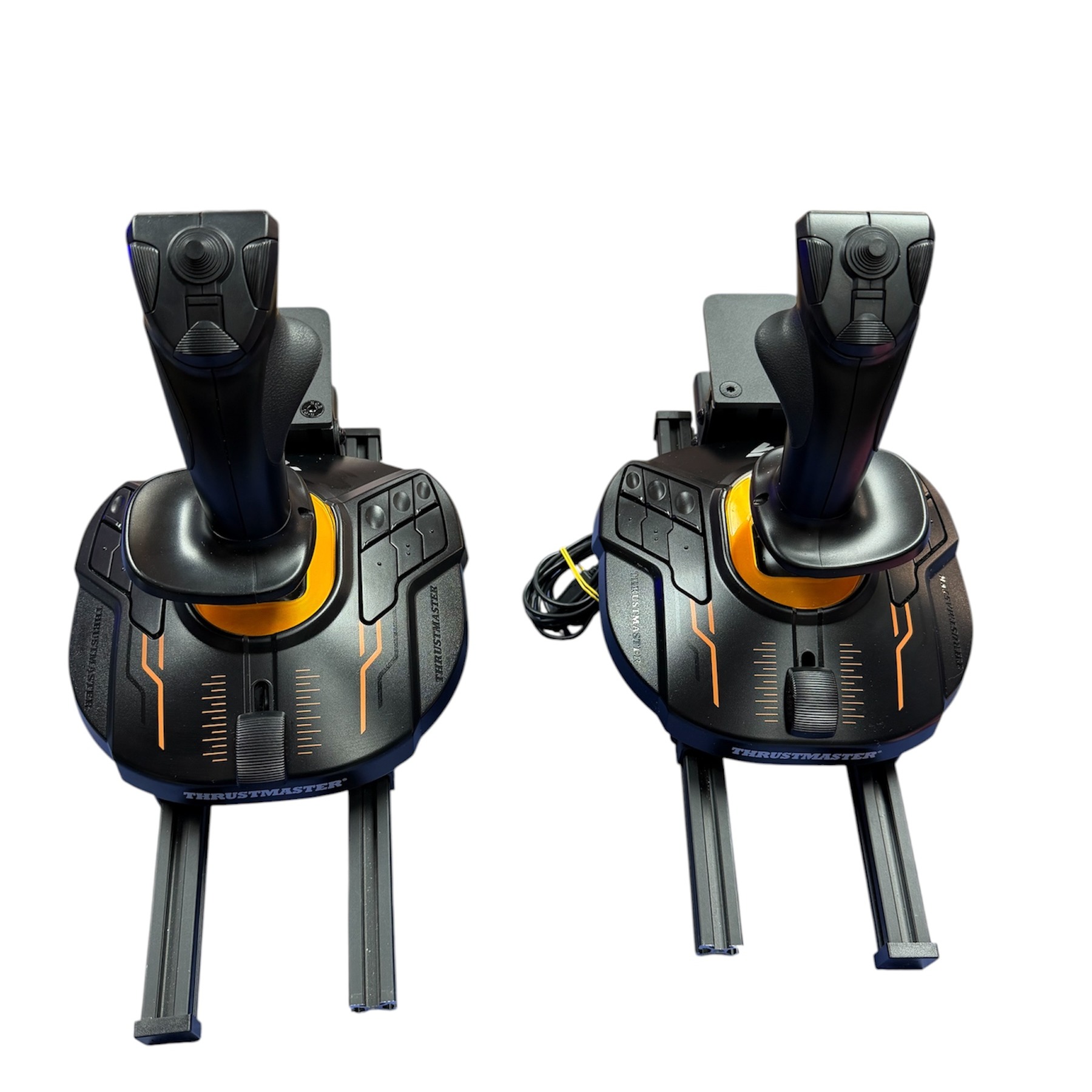 Product photo for Thrustmaster T.16000M FCS Joystick, pair with mounts