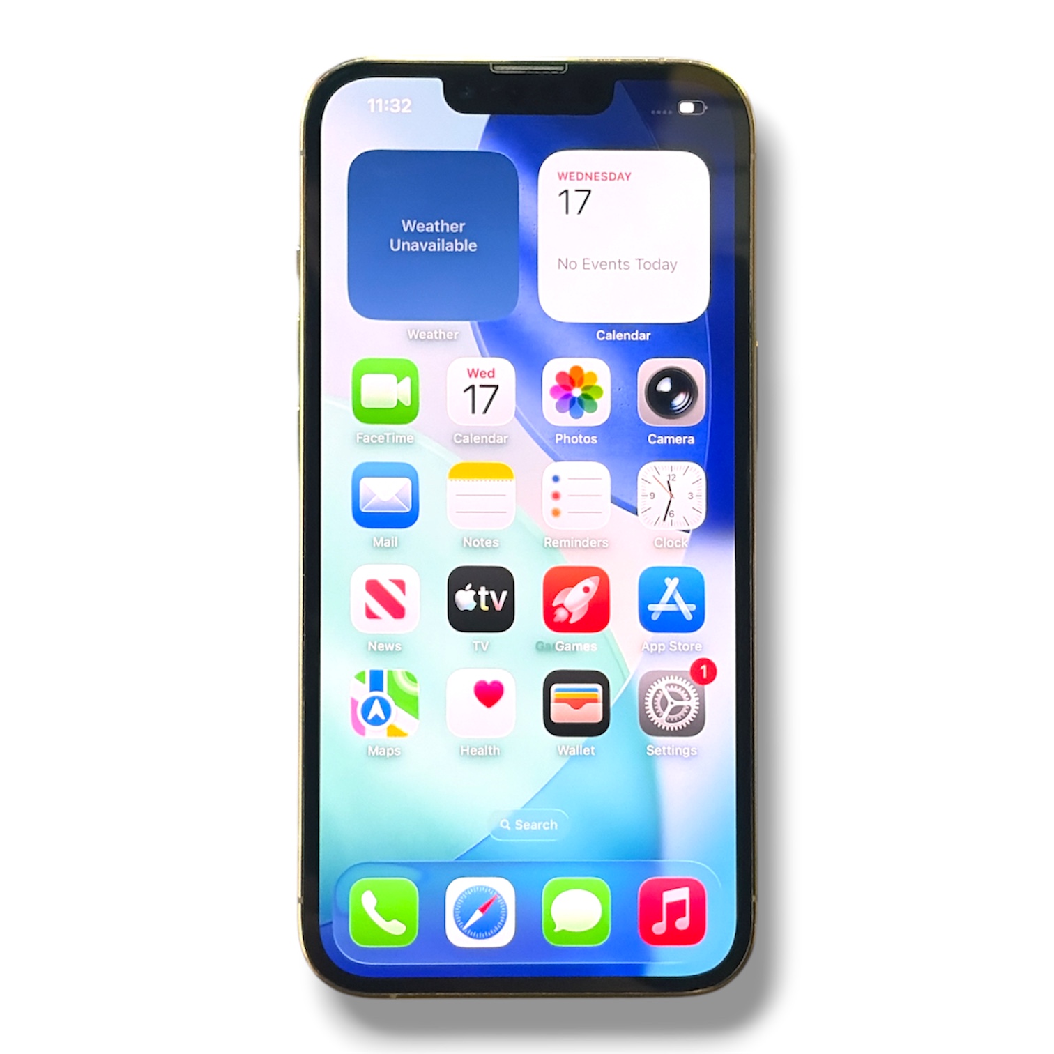 Product photo for Apple iPhone 13 Pro 128GB Gold, Unlocked B