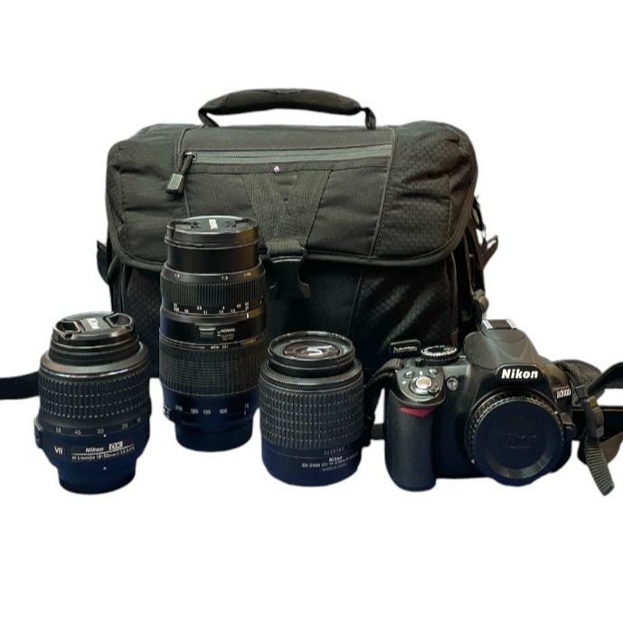 Product photo for Nikon D3100 Bundle