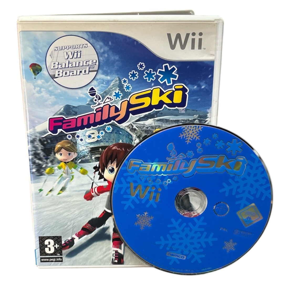 Product photo for Family Ski - Nintendo Wii Game (3+)